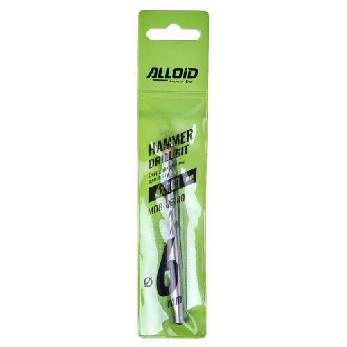Alloid. Свердло по бетону для дрилі 6х100мм - Vitol Alloid. Свердло по бетону для дрилі 6х100мм