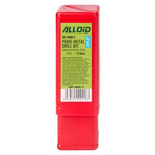 Alloid. Сверло по металлу 8,5мм DIN338 - Vitol Alloid. Сверло по металлу 8,5мм DIN338