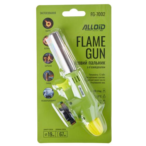 Alloid. Пальник газовий FG-7002, керамічне сопло 19мм - Vitol Alloid. Пальник газовий FG-7002, керамічне сопло 19мм
