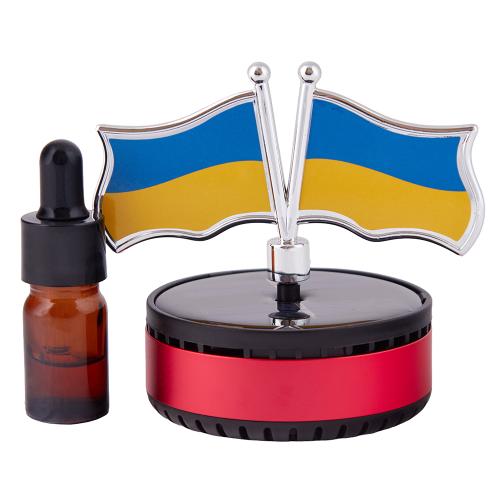 Освіжувач повітря "Прапор" на сонячній батареї - Vitol Освіжувач повітря "Прапор" на сонячній батареї