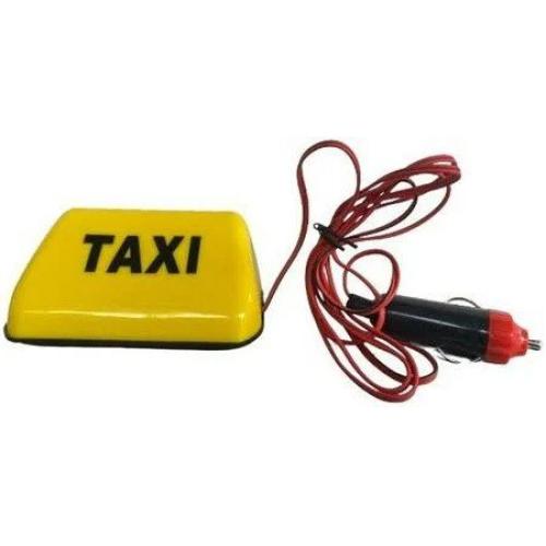 Шашка для таксі (TAXI LED T-008 (міні) (жовта) в5см*ш10см - Vitol Шашка для таксі (TAXI LED T-008 (міні) (жовта) в5см*ш10см