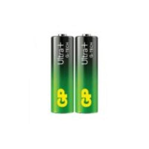 Батарейка GP Ultra Plus Alkaline 1,5V (LR6) лужна 15AUP21-S2 пвх плівка 2 штуки в упаковці - Vitol Батарейка GP Ultra Plus Alkaline 1,5V (LR6) лужна 15AUP21-S2 пвх плівка 2 штуки в упаковці