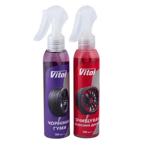Набор для ухода за дисками и резиной VITOL - Vitol Набор для ухода за дисками и резиной VITOL
