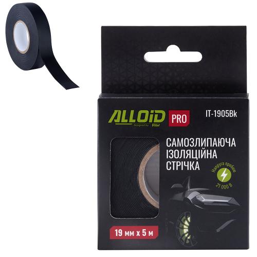 Alloid Pro. Ізоляційна стрічка cамозлипаюча 19мм*5м - Vitol Alloid Pro. Ізоляційна стрічка cамозлипаюча 19мм*5м
