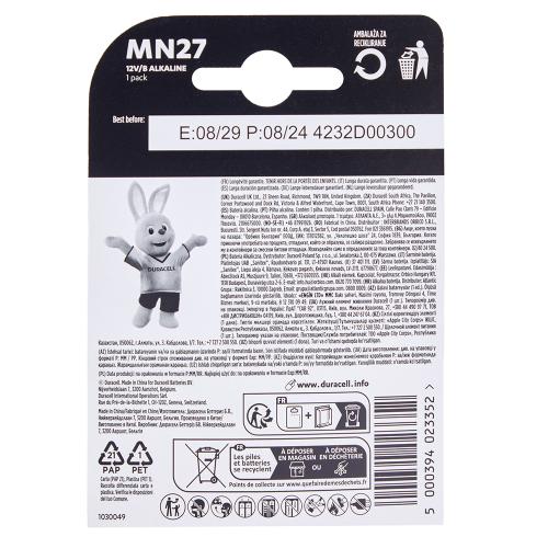  DURACELL   A27/MN27, 12V, 1 .  