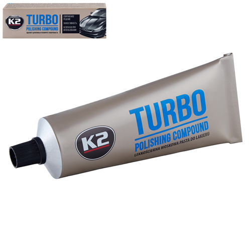 Паста восковая для полировки кузова K2 TURBO 120гр - Vitol Паста восковая для полировки кузова K2 TURBO 120гр