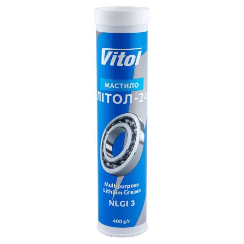 Литол-24 смазка "VITOL" туба 0,4 кг - Vitol Литол-24 смазка "VITOL" туба 0,4 кг