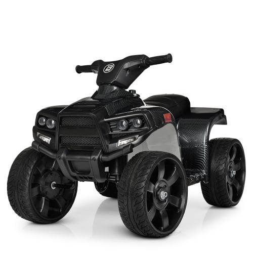 Квадроцикл M 3893ELM-19 (1шт) 1 мотор20W, 1 акум.6V4,5A, шкір. сид., колеса EVA, муз., світло, карбон - Vitol Квадроцикл M 3893ELM-19 (1шт) 1 мотор20W, 1 акум.6V4,5A, шкір. сид., колеса EVA, муз., світло, карбон