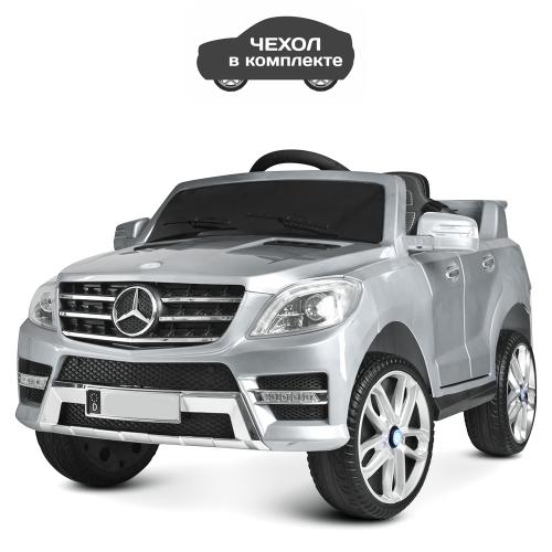 Джип M 3568EBLRS-11 (1шт) р/к 2,4G, 2мот.25W, 12V9Ah, відч.двері, шкір.сид.,EVA, фарб.срібло. - Vitol Джип M 3568EBLRS-11 (1шт) р/к 2,4G, 2мот.25W, 12V9Ah, відч.двері, шкір.сид.,EVA, фарб.срібло.