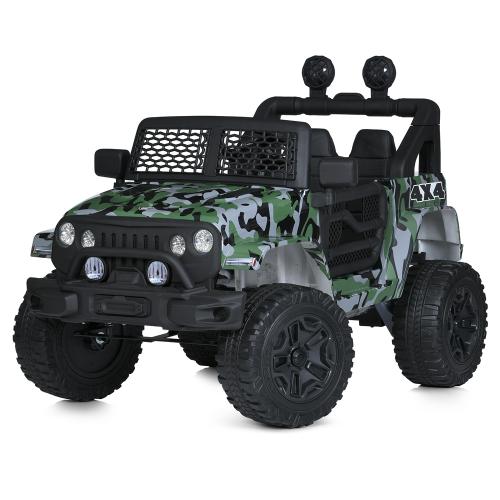 Джип M 5734EBLRS-18 (1шт) 2,4G(р/к), 1акум12V10AH, 2мот30W, муз,світло,bluetooth,MP3,USB,колесаEVA, камуфл. - Vitol Джип M 5734EBLRS-18 (1шт) 2,4G(р/к), 1акум12V10AH, 2мот30W, муз,світло,bluetooth,MP3,USB,колесаEVA, камуфл.
