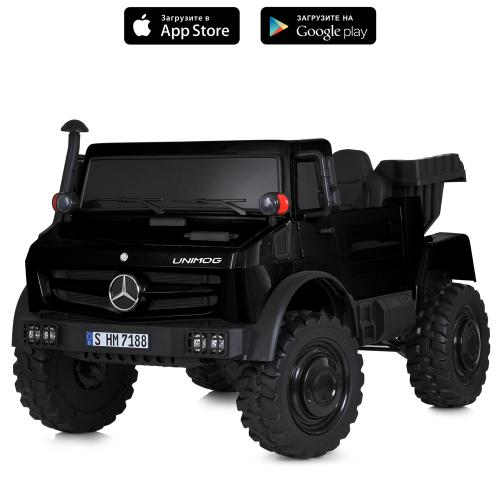 Джип M 5837EBLR-2(36V) (1шт) р/к2,4G, 1мотор350W, 3акум12V9AH, BLUETOOTH, USB, TF, EVA, музика, світло, шкіра, чорний - Vitol Джип M 5837EBLR-2(36V) (1шт) р/к2,4G, 1мотор350W, 3акум12V9AH, BLUETOOTH, USB, TF, EVA, музика, світло, шкіра, чорний