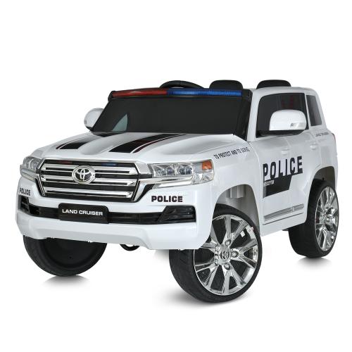 Джип JJ2022EBLR-1(2) (1шт) 2,4G, акум1*12V7AH, 2мотор35W, муз, EVA, USB, MP3, шкіра, поліц.білий - Vitol Джип JJ2022EBLR-1(2) (1шт) 2,4G, акум1*12V7AH, 2мотор35W, муз, EVA, USB, MP3, шкіра, поліц.білий