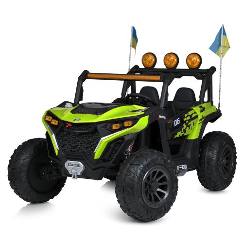 Джип M 6019EBLR-5 (1шт) 2,4G р/к, 2*12V12AH, 4*45W, MP3, USB, TF, BLUETOOTH, EVA, APP, шкіра, музика, світло, зелений - Vitol Джип M 6019EBLR-5 (1шт) 2,4G р/к, 2*12V12AH, 4*45W, MP3, USB, TF, BLUETOOTH, EVA, APP, шкіра, музика, світло, зелений