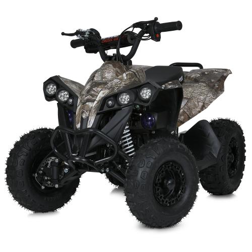 Квадроцикл E-XBW-1200S-13(MP3) (1шт) мот.1200W безщіт., 48V12AH, швид.25км/год, BLUETOOTH, беж.камуфляж - Vitol Квадроцикл E-XBW-1200S-13(MP3) (1шт) мот.1200W безщіт., 48V12AH, швид.25км/год, BLUETOOTH, беж.камуфляж