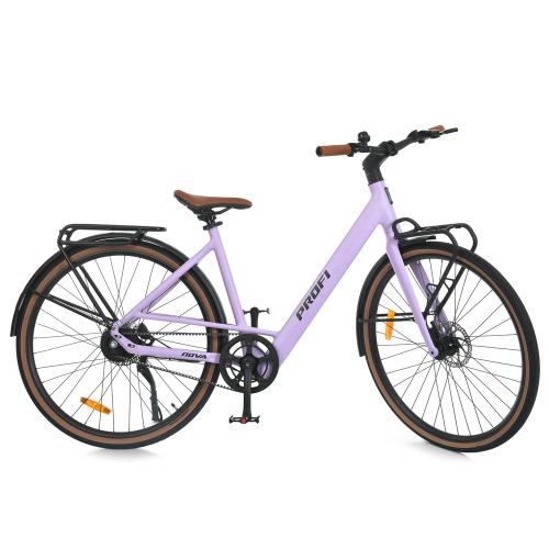 Електровелосипед 28д. MEB 700C NOVA-5 (1шт) мот250W,бат48V10AH,р-р кол .700*40C, бузковий мат - Vitol Електровелосипед 28д. MEB 700C NOVA-5 (1шт) мот250W,бат48V10AH,р-р кол .700*40C, бузковий мат