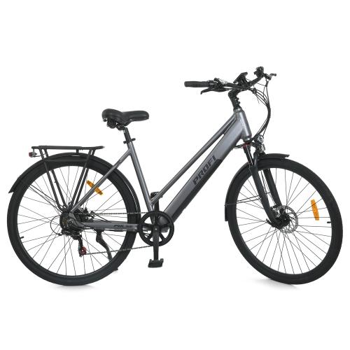 Електровелосипед 28д. MEB 700C PULSE-2 (1шт) мот350W,бат36V10AH,р-р кол .700*45C, сірий мат - Vitol Електровелосипед 28д. MEB 700C PULSE-2 (1шт) мот350W,бат36V10AH,р-р кол .700*45C, сірий мат