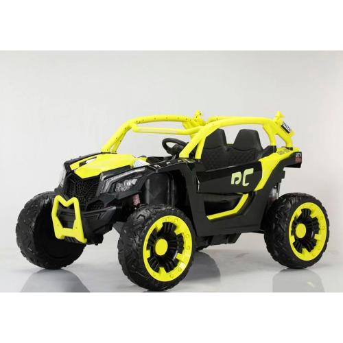 Джип M 6124EBLR-6(24V) (1шт) 2,4G р/к, 1*24V8AH, 4*45W, MP3, USB, EVA, BLUETOOTH, TF, музика, світло, шкіра, жовтий - Vitol Джип M 6124EBLR-6(24V) (1шт) 2,4G р/к, 1*24V8AH, 4*45W, MP3, USB, EVA, BLUETOOTH, TF, музика, світло, шкіра, жовтий