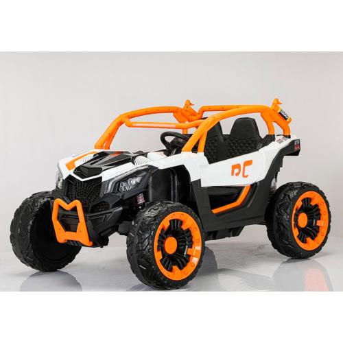 Джип M 6124EBLR-7(24V) (1шт) 2,4G р/к, 1*24V8AH, 4*45W, MP3, USB, EVA, BLUETOOTH, TF, музика, світло, шкіра, помаранч - Vitol Джип M 6124EBLR-7(24V) (1шт) 2,4G р/к, 1*24V8AH, 4*45W, MP3, USB, EVA, BLUETOOTH, TF, музика, світло, шкіра, помаранч