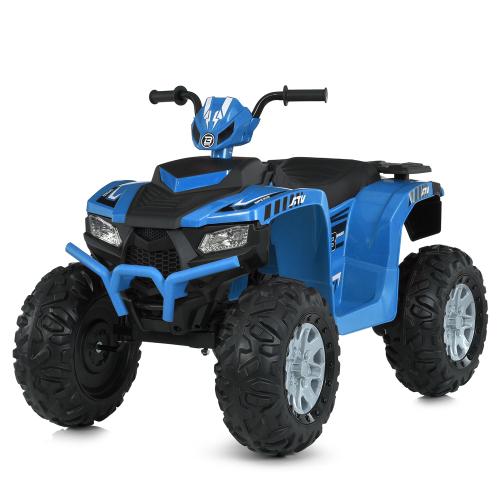 Квадроцикл M 6060EL-4(24V) (1шт) 2*35W, 1*24V5AH, EVA, USB, BLUETOOTH, TF, шкіра, світло, синій - Vitol Квадроцикл M 6060EL-4(24V) (1шт) 2*35W, 1*24V5AH, EVA, USB, BLUETOOTH, TF, шкіра, світло, синій