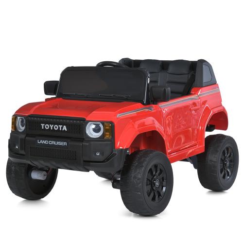 Джип 2155EBLR-3(24V) (1шт) р/к 2,4G, 2*25W/2*35W , 1*24V5AH, EVA, шкіра, червоний - Vitol Джип 2155EBLR-3(24V) (1шт) р/к 2,4G, 2*25W/2*35W , 1*24V5AH, EVA, шкіра, червоний