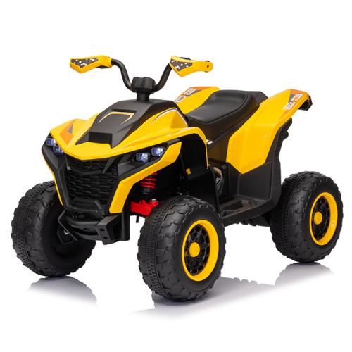 Квадроцикл M 6128EBLR-6(24V) (1шт) р/к 2,4G, 4мот.75W, 1акум.24V7AH, USB, TF, BLUETOOTH, муз., св., шкір.сид. , EVA, жовтий - Vitol Квадроцикл M 6128EBLR-6(24V) (1шт) р/к 2,4G, 4мот.75W, 1акум.24V7AH, USB, TF, BLUETOOTH, муз., св., шкір.сид. , EVA, жовтий