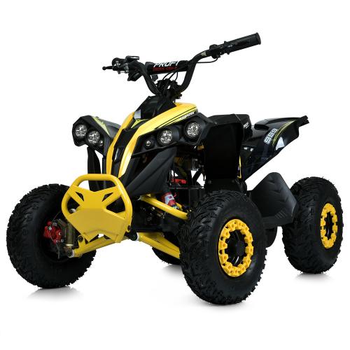 Квадроцикл HB-EATV1000Q-6ST (1шт) мотор 1000Q,4акум 12V/12AH,швид26,5км/ч,допуст.вага65кг, жовтий - Vitol Квадроцикл HB-EATV1000Q-6ST (1шт) мотор 1000Q,4акум 12V/12AH,швид26,5км/ч,допуст.вага65кг, жовтий