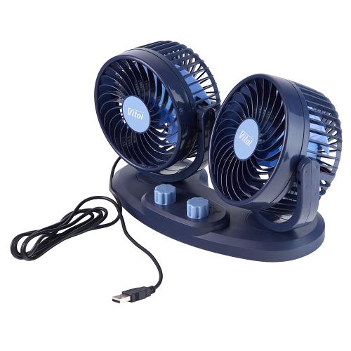 Вентилятор HX-U901 5" 5V 5W USB подвійний дві швидкості - Vitol Вентилятор HX-U901 5" 5V 5W USB подвійний дві швидкості