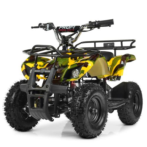 Квадроцикл HB-EATV800N-13(MP3) V3 (1шт) мот.800W,3акум.12A/12V,швид.20км/г, до65кг.,BLUETOOTH,жовт.камуфл. - Vitol Квадроцикл HB-EATV800N-13(MP3) V3 (1шт) мот.800W,3акум.12A/12V,швид.20км/г, до65кг.,BLUETOOTH,жовт.камуфл.