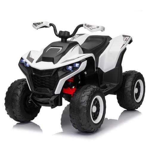 Квадроцикл M 6128EBLR-1(24V) (1шт) р/к 2,4G, 4мот.75W, 1акум.24V7AH, USB, TF, BLUETOOTH, муз., св., шкір.сид. , EVA, білий - Vitol Квадроцикл M 6128EBLR-1(24V) (1шт) р/к 2,4G, 4мот.75W, 1акум.24V7AH, USB, TF, BLUETOOTH, муз., св., шкір.сид. , EVA, білий