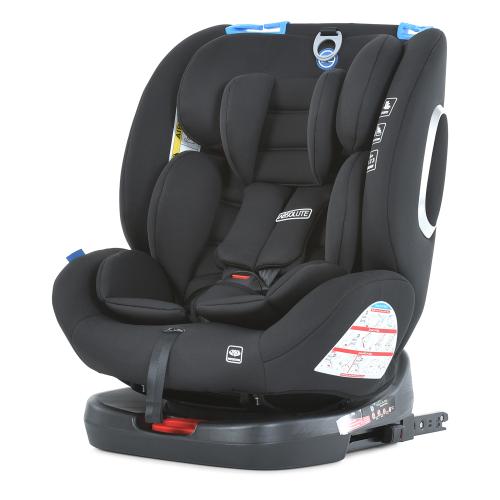 Автокрісло дитяче ME 1079 ABSOLUTE Royal Total Black (1шт) группа 0+123, 360град, isofix, лен черн - Vitol Автокрісло дитяче ME 1079 ABSOLUTE Royal Total Black (1шт) группа 0+123, 360град, isofix, лен черн
