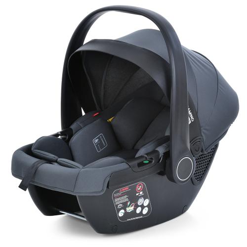 Автокрісло дитяче ME 1176 i-LINE Melange Black (1шт) i-SIZE R129, зріст дитини 40-87см, рег.підголівник, чорний - Vitol Автокрісло дитяче ME 1176 i-LINE Melange Black (1шт) i-SIZE R129, зріст дитини 40-87см, рег.підголівник, чорний