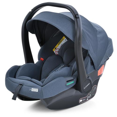 Автокрісло дитяче ME 1186 i-KEEP Melange Midnight Gray (1шт) i-SIZE R129, зріст дитини 40-87см, рег.підголівник, сірий - Vitol Автокрісло дитяче ME 1186 i-KEEP Melange Midnight Gray (1шт) i-SIZE R129, зріст дитини 40-87см, рег.підголівник, сірий