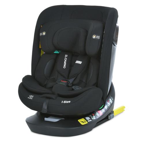 Автокрісло ME 1188 i-HOLD Black (1шт) дитяче, i-SIZE R129, фаза 1,2 (зріст дит.40-150см), Top Tether, isofix, поворот 360?, чорний - Vitol Автокрісло ME 1188 i-HOLD Black (1шт) дитяче, i-SIZE R129, фаза 1,2 (зріст дит.40-150см), Top Tether, isofix, поворот 360?, чорний