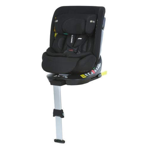 Автокрісло ME 1189 i-HOLD+ Black (1шт) дитяче, i-SIZE R129, фаза 1,2 (зріст дит.40-150см), опорна нога, isofix, поворот 360?, чорний - Vitol Автокрісло ME 1189 i-HOLD+ Black (1шт) дитяче, i-SIZE R129, фаза 1,2 (зріст дит.40-150см), опорна нога, isofix, поворот 360?, чорний