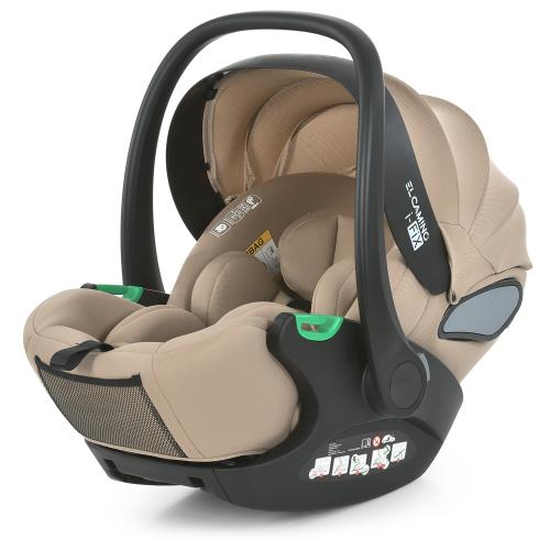 Автокрісло дитяче ME 1110 i-FIX Natural Beige (1шт) i-SIZE R129, зріст дитини 40-87см, рег.підголівник, 2 ур. беж - Vitol Автокрісло дитяче ME 1110 i-FIX Natural Beige (1шт) i-SIZE R129, зріст дитини 40-87см, рег.підголівник, 2 ур. беж