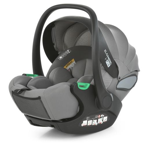Автокрісло дитяче ME 1110 i-FIX Simply Gray (1шт) i-SIZE R129, зріст дитини 40-87см, рег.підголівник, 2 ур. Сірий - Vitol Автокрісло дитяче ME 1110 i-FIX Simply Gray (1шт) i-SIZE R129, зріст дитини 40-87см, рег.підголівник, 2 ур. Сірий