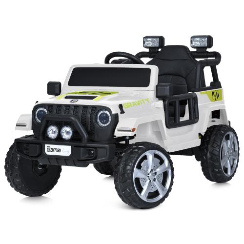 Джип M 5103EBLR-1 (1шт) р/к2,4G, 2мотори40W, 1акум12V7AH,світло,муз,колесаEVA, шкір.сидіння, білий - Vitol Джип M 5103EBLR-1 (1шт) р/к2,4G, 2мотори40W, 1акум12V7AH,світло,муз,колесаEVA, шкір.сидіння, білий