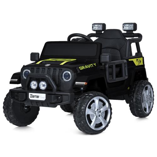 Джип M 5103EBLR-2 (1шт) р/к2,4G, 2мотори40W, 1акум12V7AH,світло,муз,колесаEVA, шкір.сидіння, чорний - Vitol Джип M 5103EBLR-2 (1шт) р/к2,4G, 2мотори40W, 1акум12V7AH,світло,муз,колесаEVA, шкір.сидіння, чорний