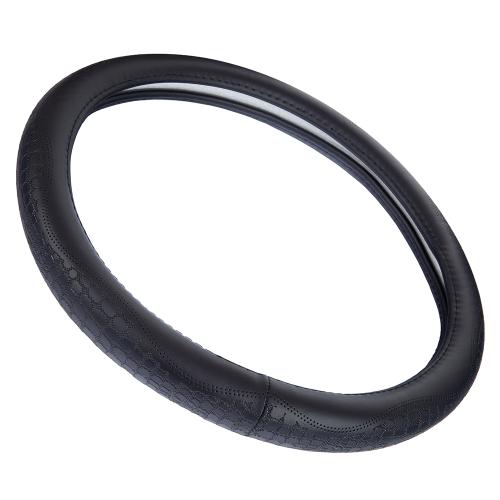 Чехол руля VLOD-24LC5 BK M черн/БО/один шов/кожа - Vitol Чехол руля VLOD-24LC5 BK M черн/БО/один шов/кожа