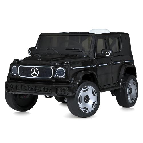 Джип JJ2088EBLR-2(4WD) (1шт) 2,4G, передн.2*25W, задн.2*35W, 1аккум*12V9AH, колесаEVA, шкір.сид, чорний - Vitol Джип JJ2088EBLR-2(4WD) (1шт) 2,4G, передн.2*25W, задн.2*35W, 1аккум*12V9AH, колесаEVA, шкір.сид, чорний