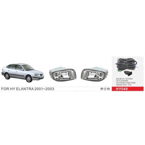 Фары доп.модель Hyundai Elantra Hatchback/2001-03/HY-049/H3-12V55W/эл.проводка - Vitol Фары доп.модель Hyundai Elantra Hatchback/2001-03/HY-049/H3-12V55W/эл.проводка