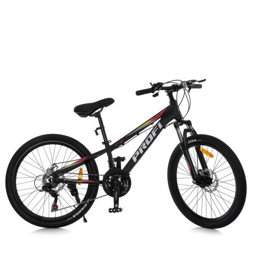 Велосипед 26 д. MTB2601-2 (1шт) алюм.рама 13",SHIMANO 21SP,швидкознім.кол.,чорний - Vitol Велосипед 26 д. MTB2601-2 (1шт) алюм.рама 13",SHIMANO 21SP,швидкознім.кол.,чорний