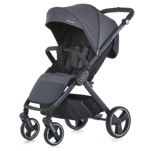 Коляска детская ME 1053-3 DYNAMIC PRO Charcoal (1шт) до 22 кг,прогул.,регул.ручка,3 пол.спинки,чорн.рама, сірий - Vitol Коляска детская ME 1053-3 DYNAMIC PRO Charcoal (1шт) до 22 кг,прогул.,регул.ручка,3 пол.спинки,чорн.рама, сірий