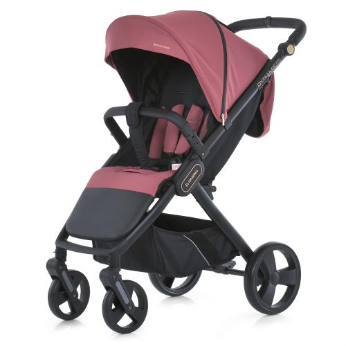 Коляска детская ME 1053-3 DYNAMIC PRO Dusty Rose (1шт) до 22 кг,прогул.,регул.ручка,3 пол.спинки,чорн.рама, темно-рожевий - Vitol Коляска детская ME 1053-3 DYNAMIC PRO Dusty Rose (1шт) до 22 кг,прогул.,регул.ручка,3 пол.спинки,чорн.рама, темно-рожевий