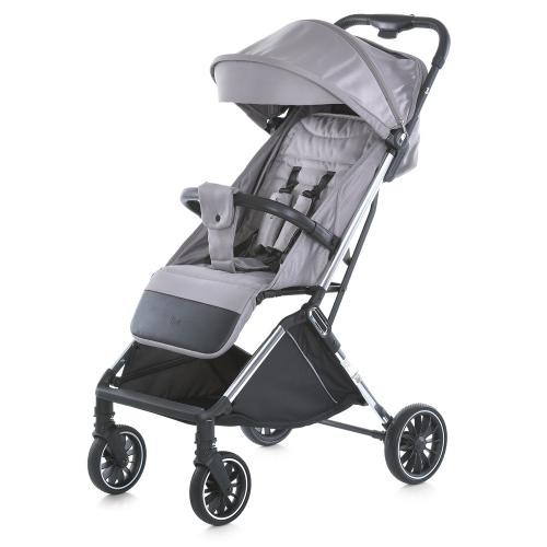 Коляска дитяча ME 1129 LINK Silver Striped (1шт) прогулочная,книжка,3 пол. спинки,чехол, серебрян. - Vitol Коляска дитяча ME 1129 LINK Silver Striped (1шт) прогулочная,книжка,3 пол. спинки,чехол, серебрян.