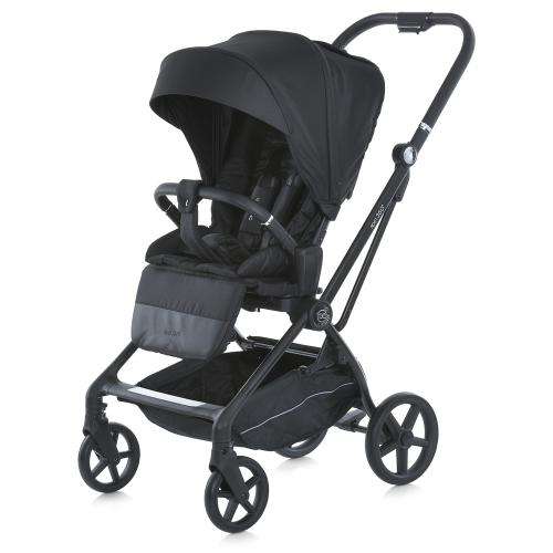 Коляска дитяча ME 1138 SPIN 360 Black (1шт) до 22 кг,прогулянкова з реверсивним блоком, оберт на 360 градусів,3 пол.спинки,чорн.рама, чохол, чорний - Vitol Коляска дитяча ME 1138 SPIN 360 Black (1шт) до 22 кг,прогулянкова з реверсивним блоком, оберт на 360 градусів,3 пол.спинки,чорн.рама, чохол, чорний