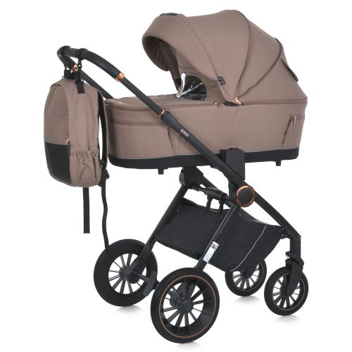 Коляска універсальна 2в1 ME 1100-1 ERA Taupe Beige (1шт) люлька+прогул.блок,дощовик, моск.сітка,сумка,алюмин, бежевий - Vitol Коляска універсальна 2в1 ME 1100-1 ERA Taupe Beige (1шт) люлька+прогул.блок,дощовик, моск.сітка,сумка,алюмин, бежевий