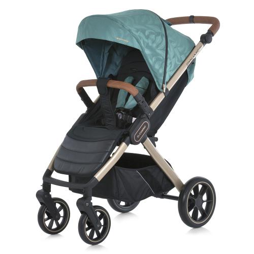 Коляска дитяча ME 1053G-2 DYNAMIC PRO Special Mint (1шт) до 22 кг,прогул.,регул.ручка,3 пол.спинки,зол. рама,м'ятна пір'я - Vitol Коляска дитяча ME 1053G-2 DYNAMIC PRO Special Mint (1шт) до 22 кг,прогул.,регул.ручка,3 пол.спинки,зол. рама,м'ятна пір'я