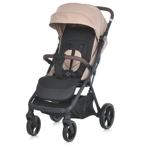 Коляска дитяча ME 1127-G BEYA Beige (1шт) прогулянкова, до 22 кг, PU колеса 17,5 / 22,5 см, чохол, бежевий - Vitol Коляска дитяча ME 1127-G BEYA Beige (1шт) прогулянкова, до 22 кг, PU колеса 17,5 / 22,5 см, чохол, бежевий