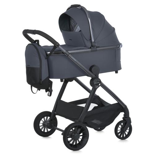 Коляска універсальна 2в1 ME 1183 RIVIERA Asphalt Gray (1шт) люлька+прогул. блок, рюкзак, дощовик, моск.сітка, адаптери для люльки, сірий - Vitol Коляска універсальна 2в1 ME 1183 RIVIERA Asphalt Gray (1шт) люлька+прогул. блок, рюкзак, дощовик, моск.сітка, адаптери для люльки, сірий